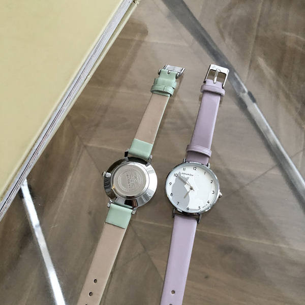 Ceas de dama cu curea din piele ecologica