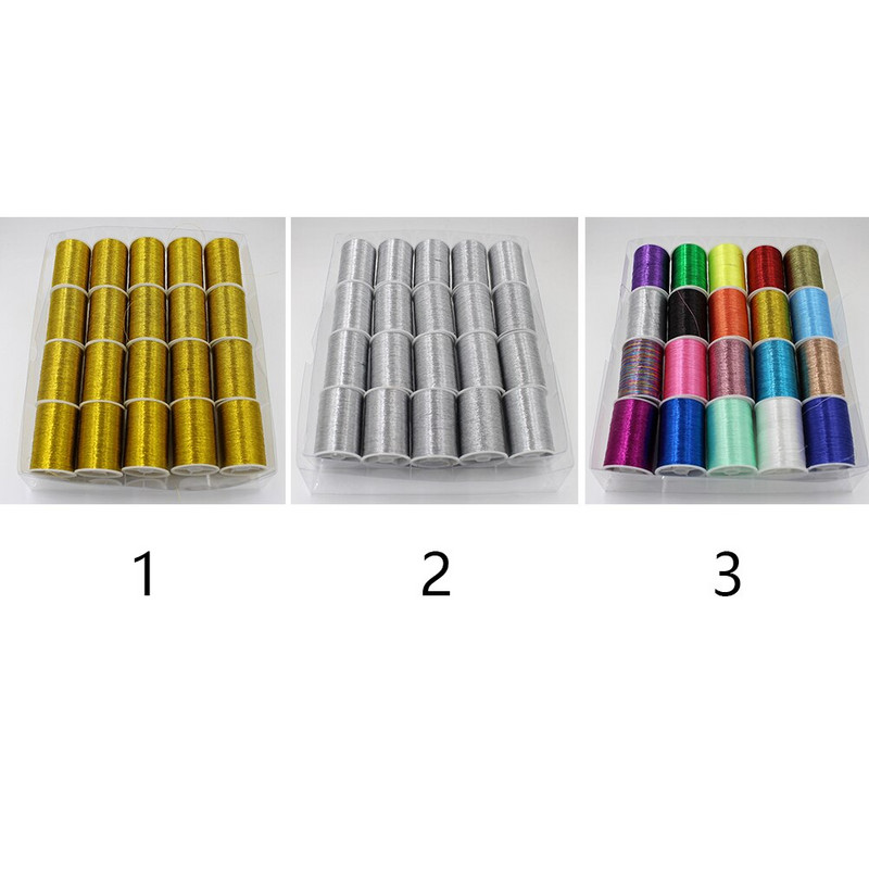 Cusătură în cruce DIY Ac Lucru Cusut Artizanat Bobină Ață Broderie Sclipici