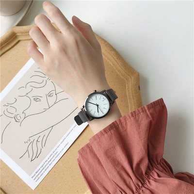 Retro ženski čelični sat