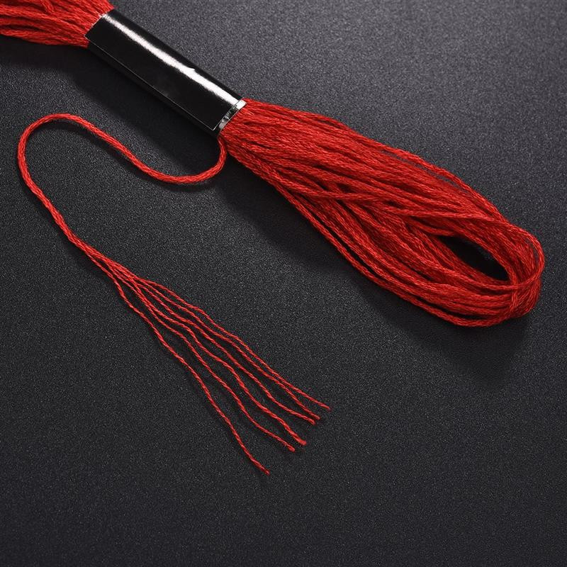 100/ 50/36/24 buc fire de cusătură în cruce multicolore, din bumbac, pentru cusut, ață de brodat, trusă de ață dentară, instrument de cusut DIY