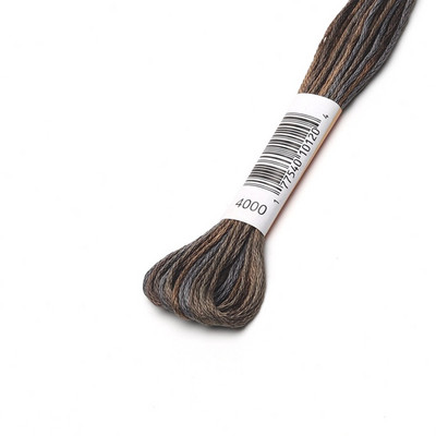 6 τμχ Ποικιλόχρωμο νήμα σταυροβελονιάς 8,7 γιάρδες Παραλλαγή κουβέρτα Mouline Mercerized βαμβακερό νήμα κεντήματος 31 DMC διαθέσιμο χρώμα