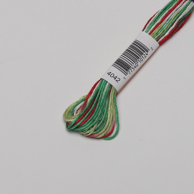 6 τμχ Ποικιλόχρωμο νήμα σταυροβελονιάς 8,7 γιάρδες Παραλλαγή κουβέρτα Mouline Mercerized βαμβακερό νήμα κεντήματος 31 DMC διαθέσιμο χρώμα