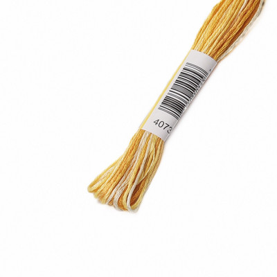 6 τμχ Ποικιλόχρωμο νήμα σταυροβελονιάς 8,7 γιάρδες Παραλλαγή κουβέρτα Mouline Mercerized βαμβακερό νήμα κεντήματος 31 DMC διαθέσιμο χρώμα