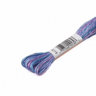 6 τμχ Ποικιλόχρωμο νήμα σταυροβελονιάς 8,7 γιάρδες Παραλλαγή κουβέρτα Mouline Mercerized βαμβακερό νήμα κεντήματος 31 DMC διαθέσιμο χρώμα