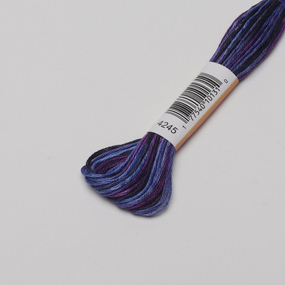 6 τμχ Ποικιλόχρωμο νήμα σταυροβελονιάς 8,7 γιάρδες Παραλλαγή κουβέρτα Mouline Mercerized βαμβακερό νήμα κεντήματος 31 DMC διαθέσιμο χρώμα