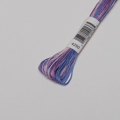 6 τμχ Ποικιλόχρωμο νήμα σταυροβελονιάς 8,7 γιάρδες Παραλλαγή κουβέρτα Mouline Mercerized βαμβακερό νήμα κεντήματος 31 DMC διαθέσιμο χρώμα