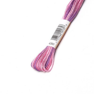 6 τμχ Ποικιλόχρωμο νήμα σταυροβελονιάς 8,7 γιάρδες Παραλλαγή κουβέρτα Mouline Mercerized βαμβακερό νήμα κεντήματος 31 DMC διαθέσιμο χρώμα