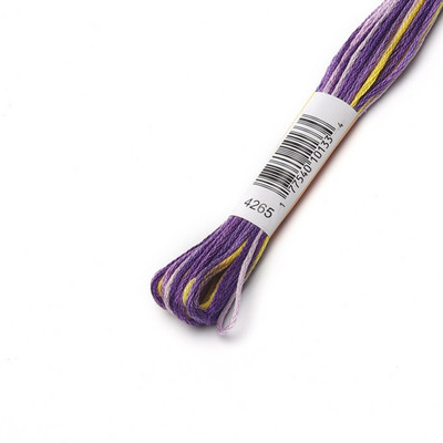 6 τμχ Ποικιλόχρωμο νήμα σταυροβελονιάς 8,7 γιάρδες Παραλλαγή κουβέρτα Mouline Mercerized βαμβακερό νήμα κεντήματος 31 DMC διαθέσιμο χρώμα