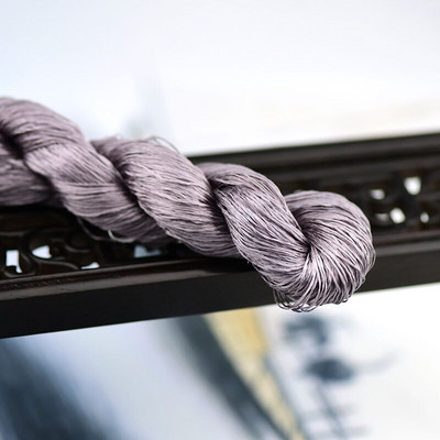 šilko siuvinėjimo siūlai / 100% šilko siūlai / siuvinėjimas rankomis siuvinėjimas kryželiu / purpurinė ruda serija / 7 grynos spalvos