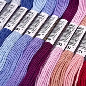 24-447Χρώματα Άγκυρα που δεν επαναλαμβάνεται Παρόμοιο ντεγκραντέ Σταυροβελονιά Πολυεστέρας Βαμβακερό κέντημα Κλωστή Σταυρός νήμα Ράψιμο Κουζίνες Χειροτεχνία