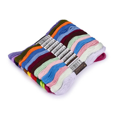 24-447Χρώματα Άγκυρα που δεν επαναλαμβάνεται Παρόμοιο ντεγκραντέ Σταυροβελονιά Πολυεστέρας Βαμβακερό κέντημα Κλωστή Σταυρός νήμα Ράψιμο Κουζίνες Χειροτεχνία