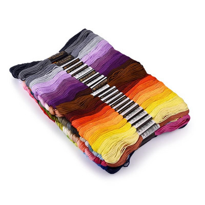 24-447Χρώματα Άγκυρα που δεν επαναλαμβάνεται Παρόμοιο ντεγκραντέ Σταυροβελονιά Πολυεστέρας Βαμβακερό κέντημα Κλωστή Σταυρός νήμα Ράψιμο Κουζίνες Χειροτεχνία