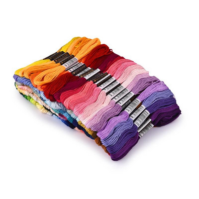 24-447Χρώματα Άγκυρα που δεν επαναλαμβάνεται Παρόμοιο ντεγκραντέ Σταυροβελονιά Πολυεστέρας Βαμβακερό κέντημα Κλωστή Σταυρός νήμα Ράψιμο Κουζίνες Χειροτεχνία