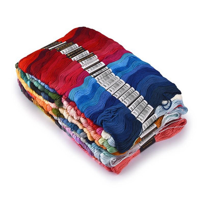 24-447Χρώματα Άγκυρα που δεν επαναλαμβάνεται Παρόμοιο ντεγκραντέ Σταυροβελονιά Πολυεστέρας Βαμβακερό κέντημα Κλωστή Σταυρός νήμα Ράψιμο Κουζίνες Χειροτεχνία