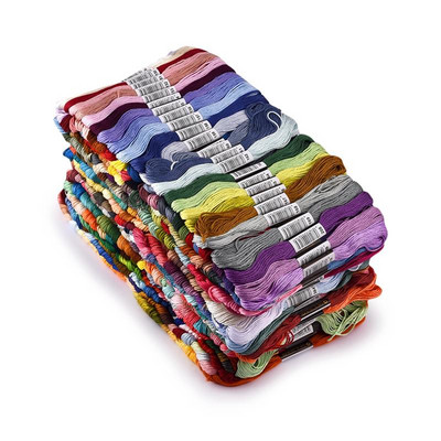 24-447Χρώματα Άγκυρα που δεν επαναλαμβάνεται Παρόμοιο ντεγκραντέ Σταυροβελονιά Πολυεστέρας Βαμβακερό κέντημα Κλωστή Σταυρός νήμα Ράψιμο Κουζίνες Χειροτεχνία