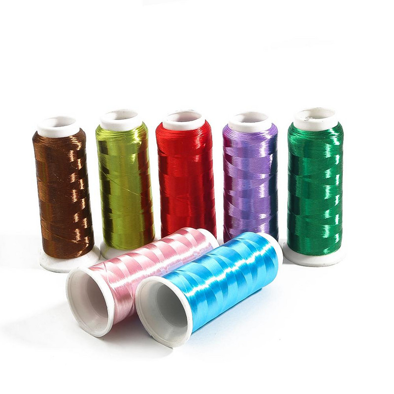 Linie de mătase de broderie, 11x5cm, multicoloră strălucitoare, linie de fire unice, bricolaj, broderie manuală, fire de cusătură în cruce, accesorii de cusut