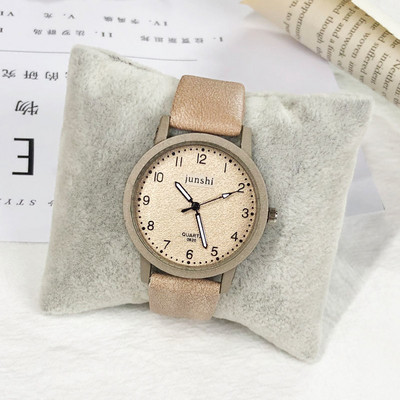 Μοντέρνο γυναικείο ρολόι με στρογγυλό σχήμα - πολλά χρώματα