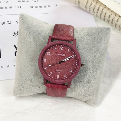 Μοντέρνο γυναικείο ρολόι με στρογγυλό σχήμα - πολλά χρώματα