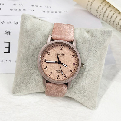 Μοντέρνο γυναικείο ρολόι με στρογγυλό σχήμα - πολλά χρώματα