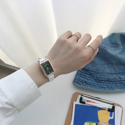 Γυναικείο ρολόι με δερμάτινο λουράκι - πολλά χρώματα