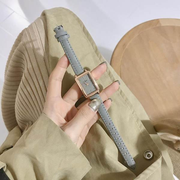 Γυναικείο ρολόι με δερμάτινο λουράκι - πολλά χρώματα