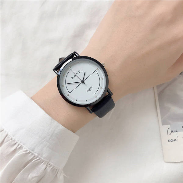 Casual ženski sat - okruglog oblika