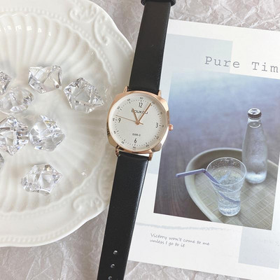 Γυναικείο ρολόι με στρογγυλό σχήμα - πολλά χρώματα