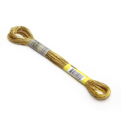 Pachet de 3 bucăți pe culoare Artă 317W, luciu ridicat, ață de broderie metalică, ață de cusătură în cruce, 8 metri fiecare frișcă