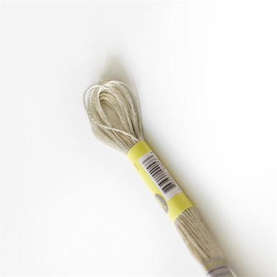 Pachet de 3 bucăți pe culoare Artă 317W, luciu ridicat, ață de broderie metalică, ață de cusătură în cruce, 8 metri fiecare frișcă