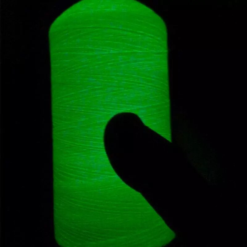 50g ață de broderie luminosă, care strălucește în întuneric, ață de cusut, manuală, pentru punct de cruce, 914m, ață ușoară din poliester