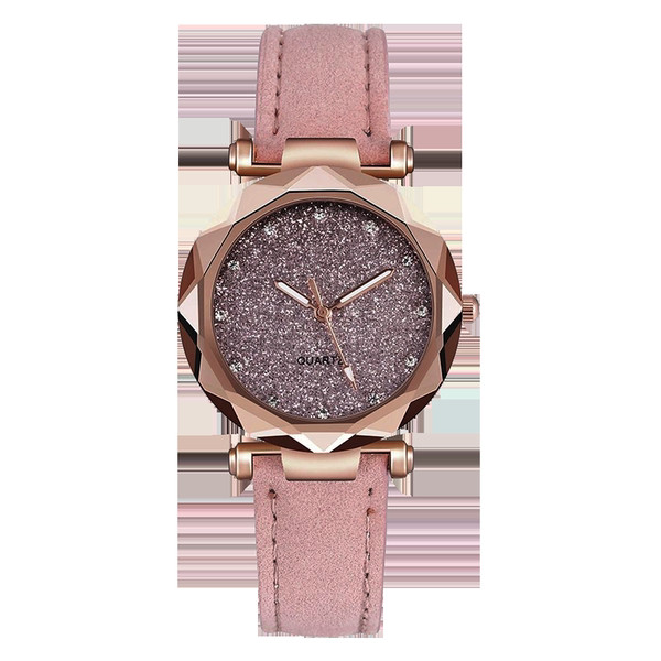 Γυναικείο ρολόι - με δερμάτινο λουράκι