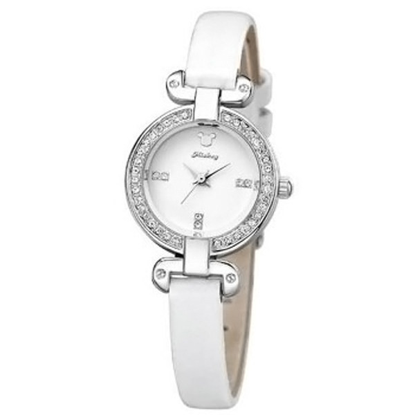 Uus mudel nahast rihmaga naiste käekell - valge ja punane värv