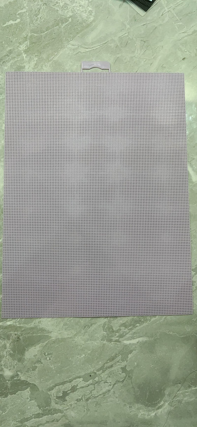 1tk 14ct plastikust lõuendkangas isetegemiseks käsitsi valmistatud näputööks tikandid kudumine käsitöö ristpistes 28x21 cm värvi valimine