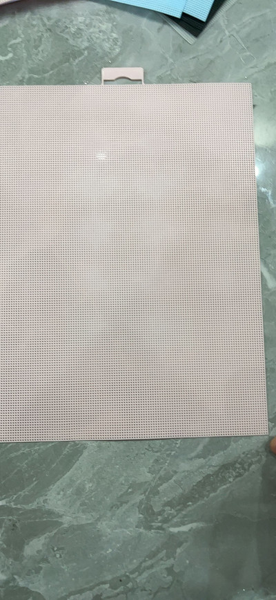 1tk 14ct plastikust lõuendkangas isetegemiseks käsitsi valmistatud näputööks tikandid kudumine käsitöö ristpistes 28x21 cm värvi valimine