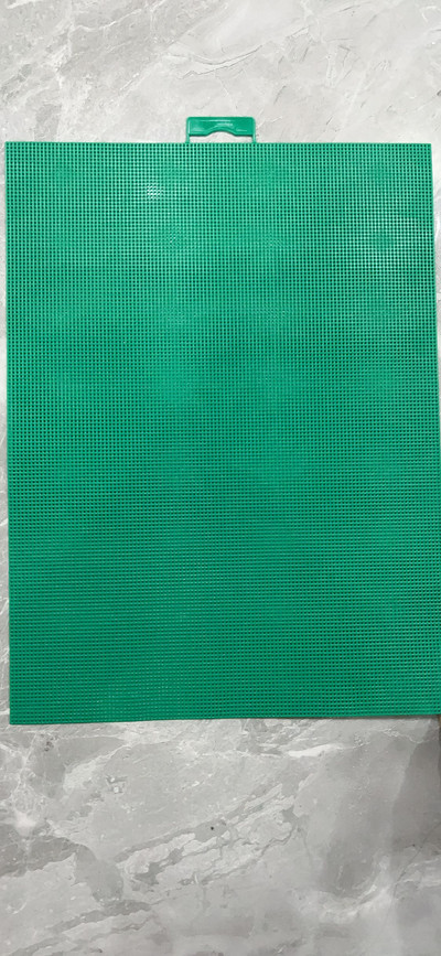 1tk 14ct plastikust lõuendkangas isetegemiseks käsitsi valmistatud näputööks tikandid kudumine käsitöö ristpistes 28x21 cm värvi valimine