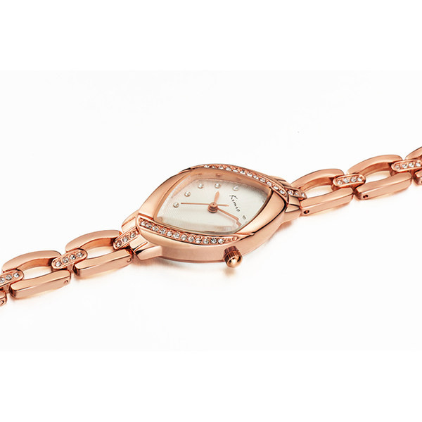 Γυναικείο ρολόι από ατσάλι σε ασημί και χρυσό χρώμα