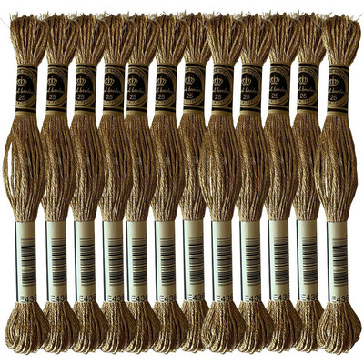 Ață de broderie metalică cu efecte antice 12 fire Ață de cusătură în cruce E310/E415/E436/E898/E3685/E310/E415/E436/E898/E3685