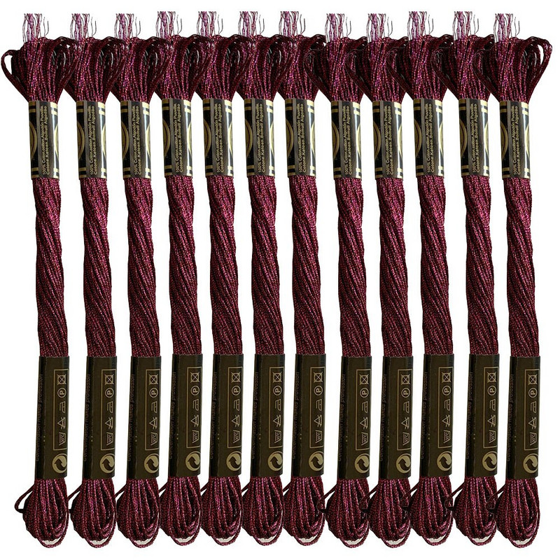 Ață de broderie metalică cu efecte antice 12 fire Ață de cusătură în cruce E310/E415/E436/E898/E3685/E310/E415/E436/E898/E3685