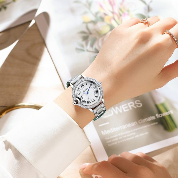 Ceas de dama cu curea de otel