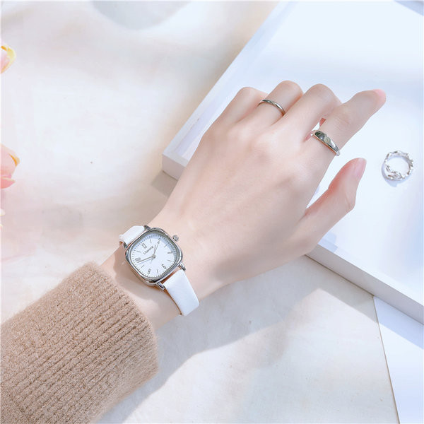 Nahast rihmaga naiste käekell - mitut värvi