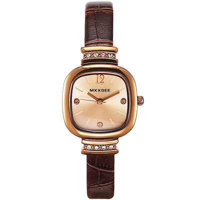 Ceas de dama cu curea din piele