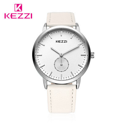 Μοντέρνο γυναικείο ρολόι με λουράκι από οικολογικό δέρμα