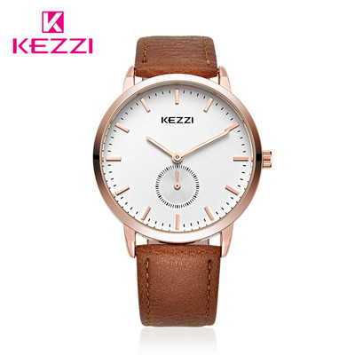 Μοντέρνο γυναικείο ρολόι με λουράκι από οικολογικό δέρμα