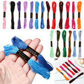 Εργαλείο ραπτικής DIY Βαμβακερό χειροποίητο βραχιόλι πλεγμένο νήμα σταυροβελονιά Κέντημα κουβάρια ραπτικής