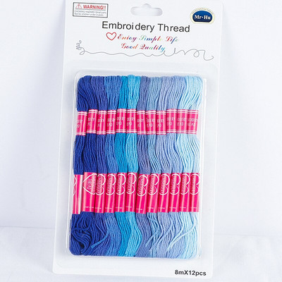 12 bucăți bricolaj artizanat degradat fir accesorii pentru asamblare pentru cusături de cruce materiale pentru broderie manuală