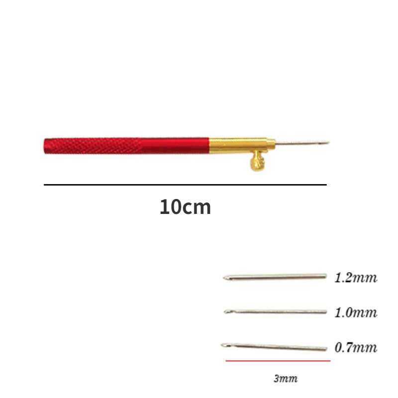 Prancūziškos medinės nėrimo siuvinėjimo adatos medinės rankenos nėrimo kabliukas kryžminio dygsnio nėrimo rinkinys siuvimo mezgimo įrankiai