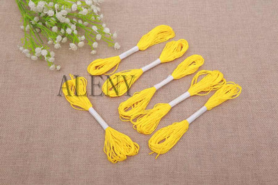 50 τμχ/παρτίδα Επιλογή χρώματος 8 εκατ./τεμ. Κλωστή σταυροβελονιά Κέντημα βαμβακερό κορδόνι για ράψιμο σκελετών χειροτεχνία