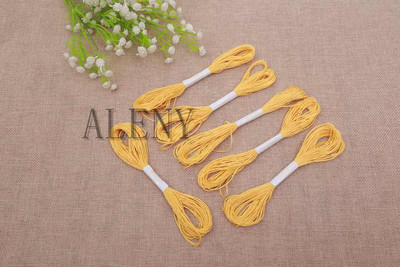 50 τμχ/παρτίδα Επιλογή χρώματος 8 εκατ./τεμ. Κλωστή σταυροβελονιά Κέντημα βαμβακερό κορδόνι για ράψιμο σκελετών χειροτεχνία