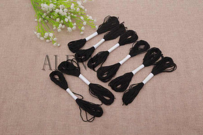 50 τμχ/παρτίδα Επιλογή χρώματος 8 εκατ./τεμ. Κλωστή σταυροβελονιά Κέντημα βαμβακερό κορδόνι για ράψιμο σκελετών χειροτεχνία