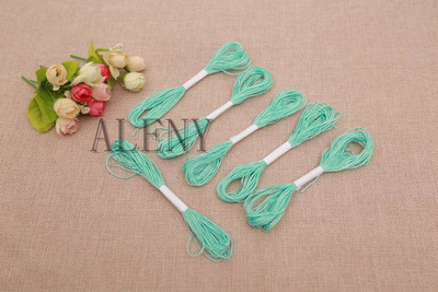 50 τμχ/παρτίδα Επιλογή χρώματος 8 εκατ./τεμ. Κλωστή σταυροβελονιά Κέντημα βαμβακερό κορδόνι για ράψιμο σκελετών χειροτεχνία